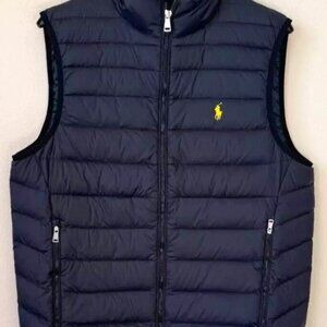 Polo Ralph Lauren Black Vest Medium